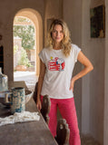 Snoopy short-sleeve pajamas
