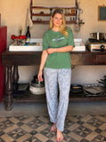 BLOSSOM Short-sleeved pajamas
