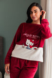"HELLO KITTY"بيجاما شتوي