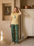 Positivi-Tea Short Sleeve Pajamas