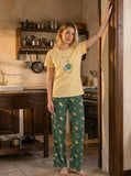 Positivi-Tea Short Sleeve Pajamas