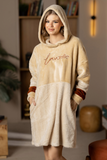 Laxanille قميص شتوي بكابيشو