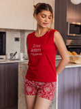 Love Letters بيجاما شورت