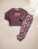 "Winter" بيجاما شتوي
