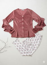 بيجاما شتوي قطيقه كاشمير