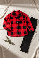 بيجاما شتوي كاروهات