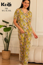 بيجاما زراير مشجره