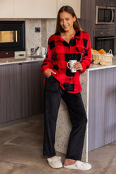 بيجاما شتوي كاروهات