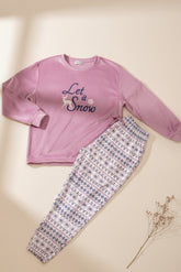 let it snow بيجاما شتوي