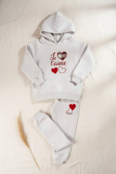 بيجاما بناتي رمادي