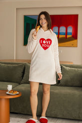 Love You قميص شتوي