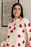 Love You بيجاما شتوي3ق