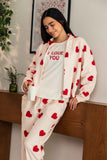 Love You بيجاما شتوي3ق