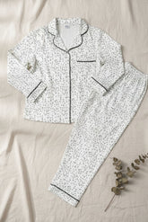 بيجاما زراير قطيفه