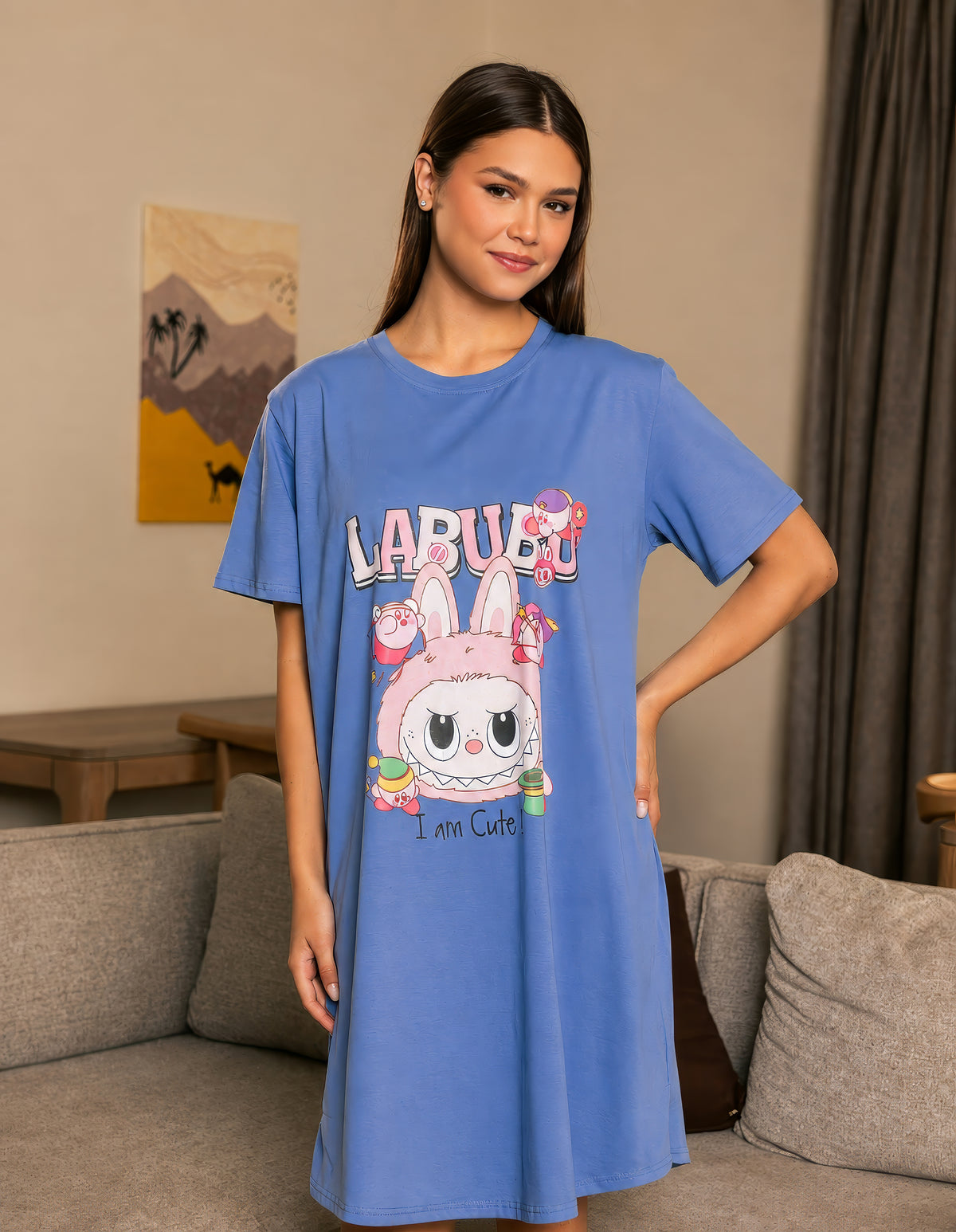 قميص صيفي labubu