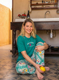 Amazing short-sleeved pajamas