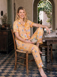 Stitch short-sleeved pajamas
