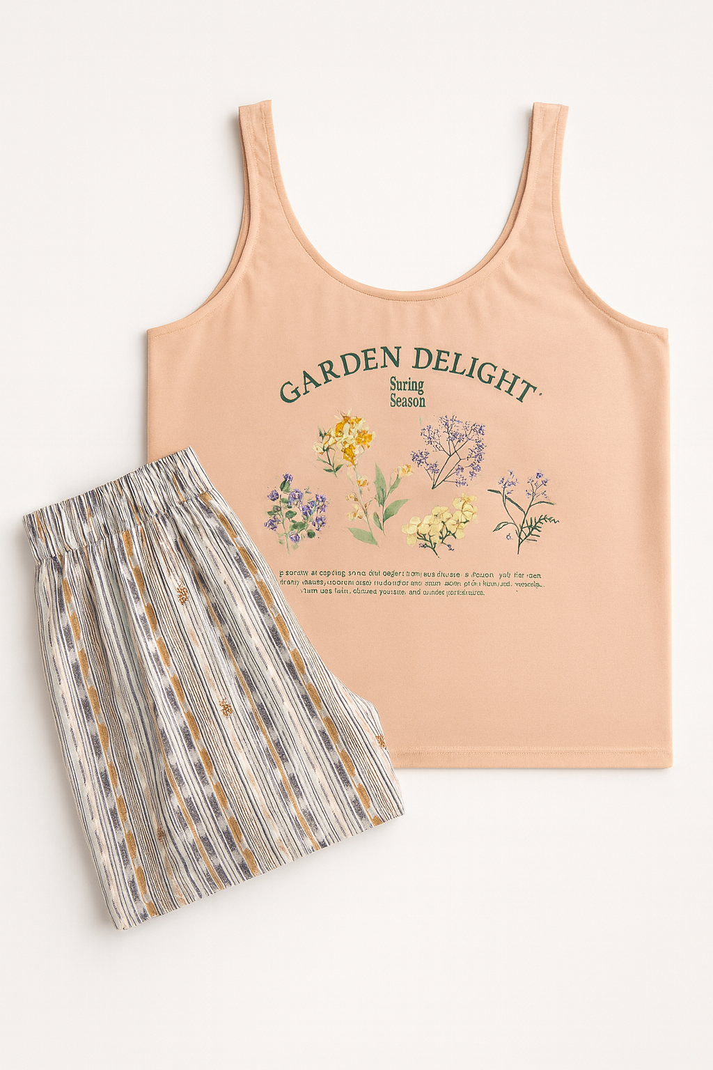 بيجاما شورت Garden