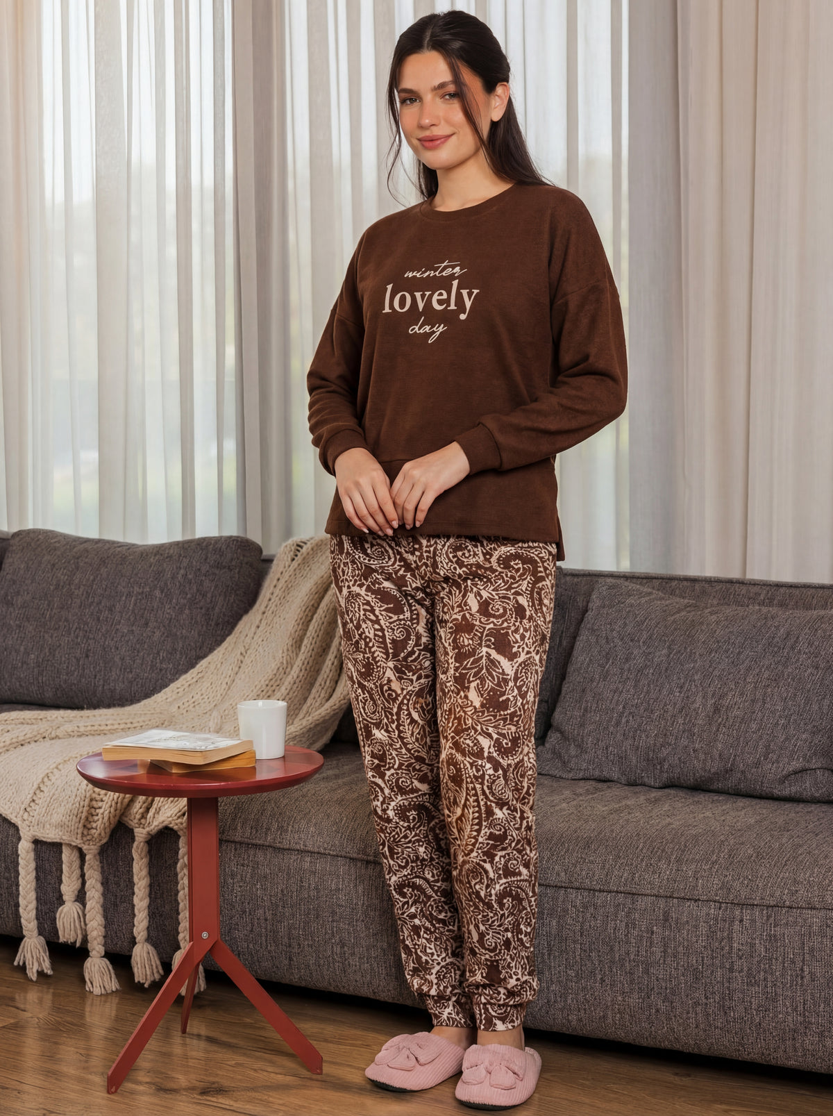 LOVELY بيجاما شتوي