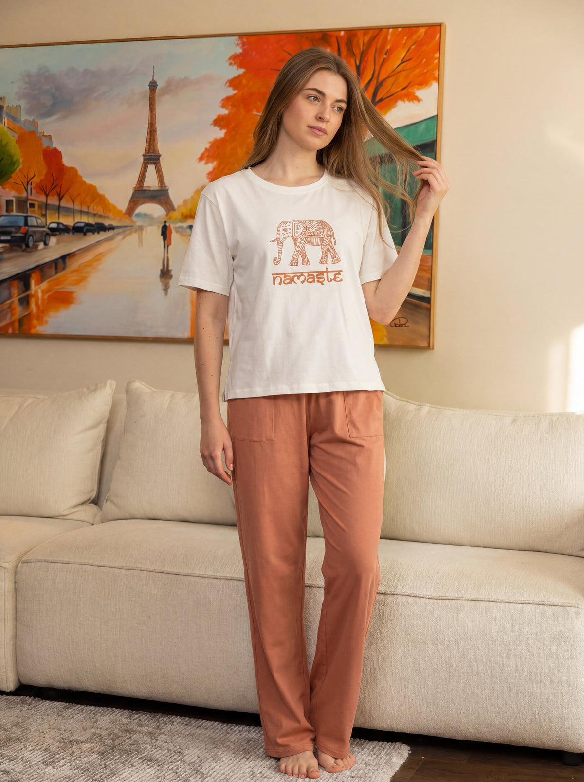 Elephant بيجاما نص كم