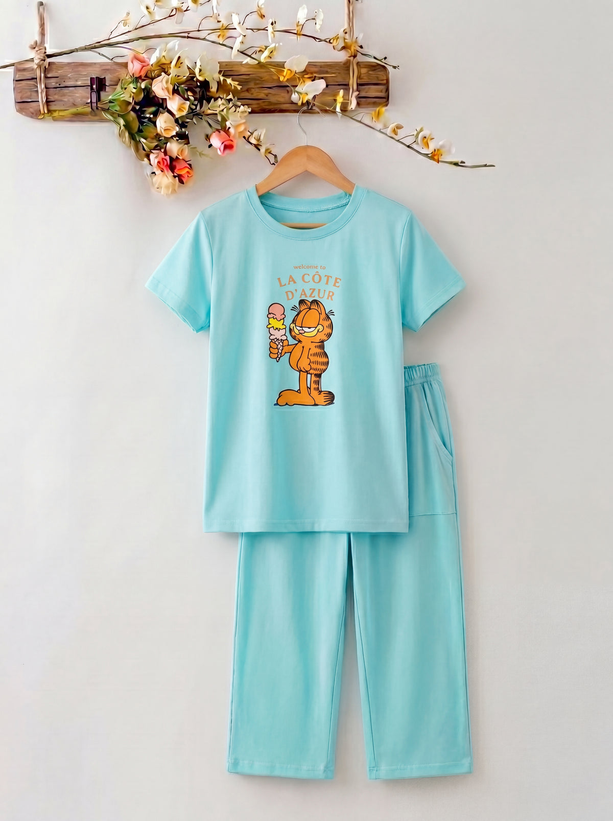 بيجاما بناتي Garfield ice cream