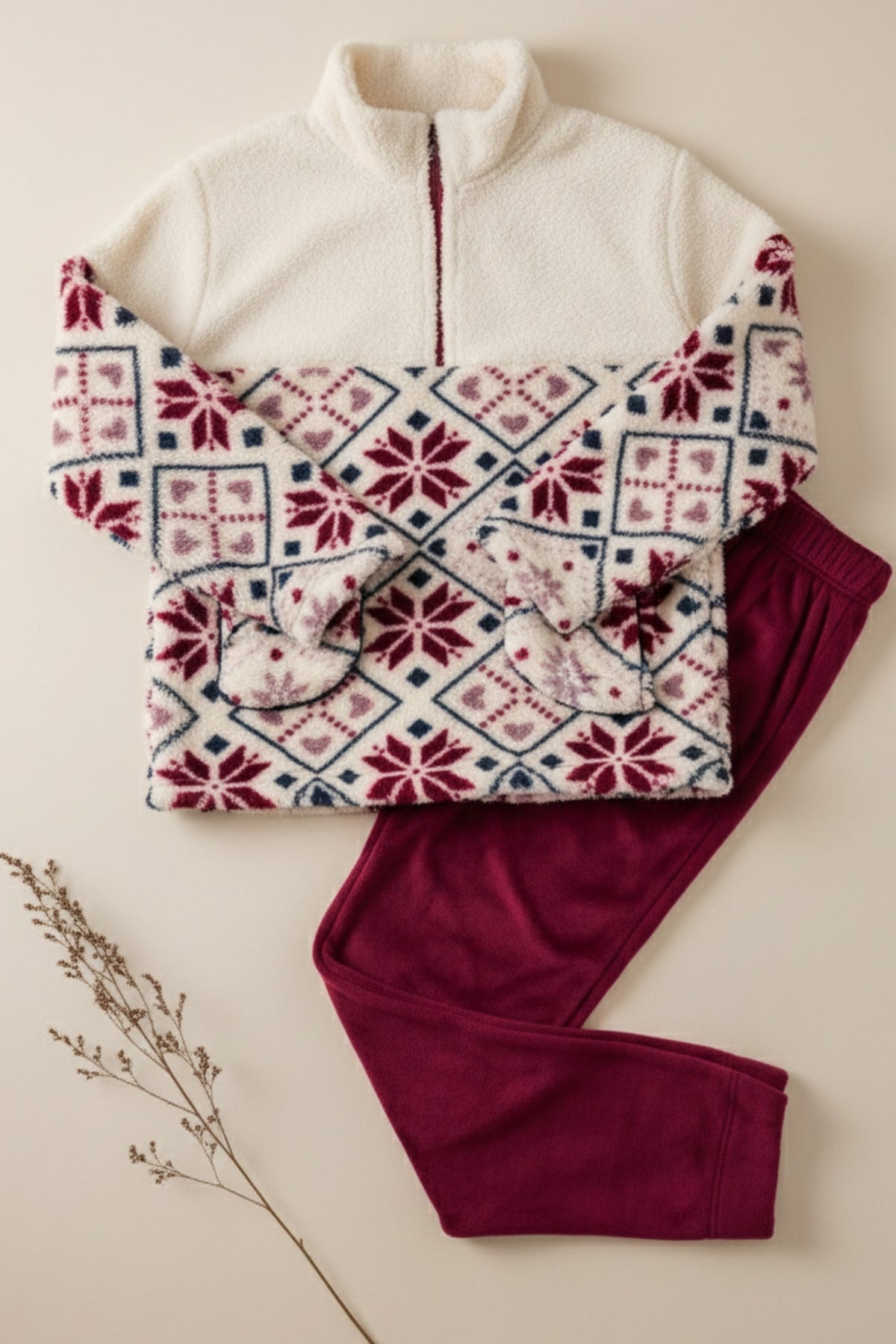 HOT PINK بيجاما شتوي