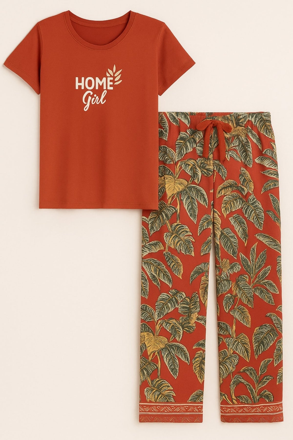 Home girl بيجاما نص كم