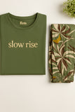 Slow Rise بيجاما نص كم