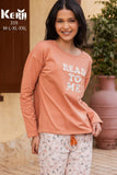 بيجاما بأكمام طويلة  " READ TO ME"