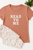بيجاما نص كم " READ TO ME"