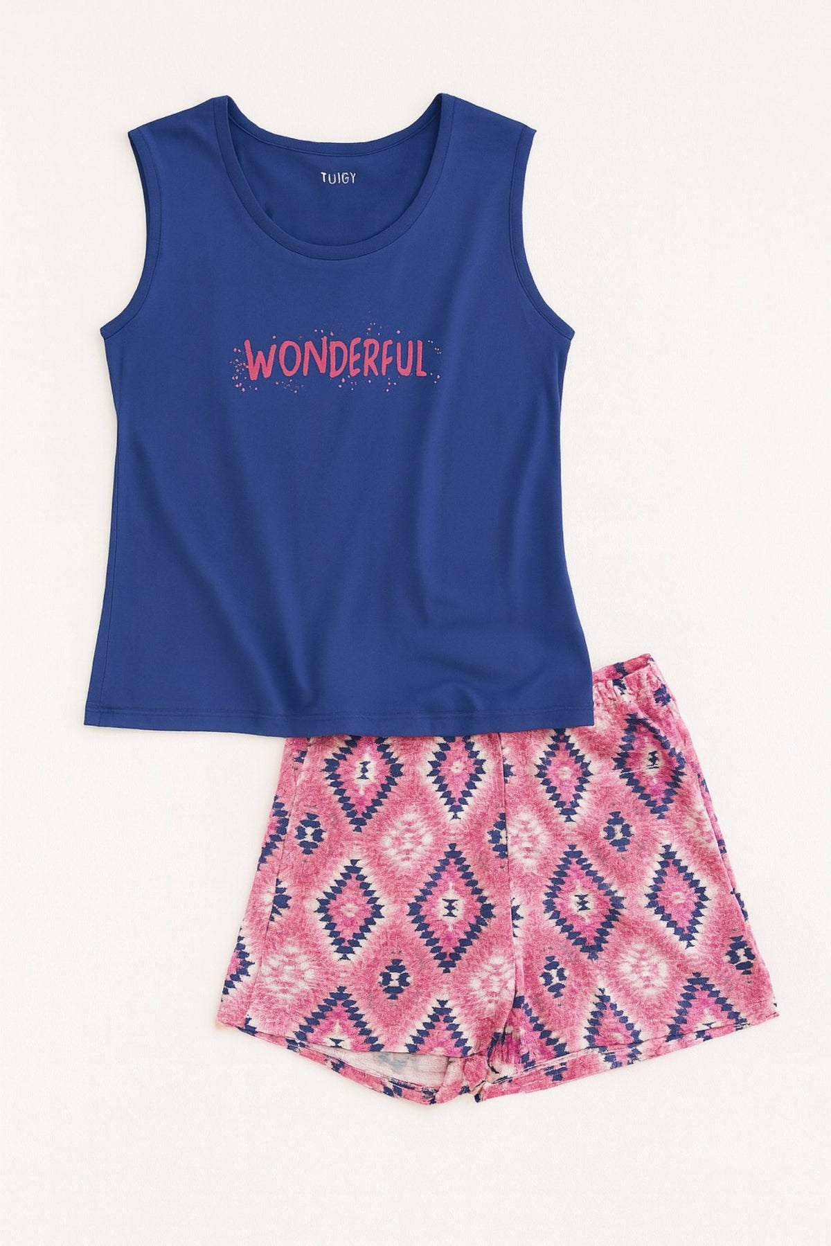 "Wonderful" بيجاما شورت