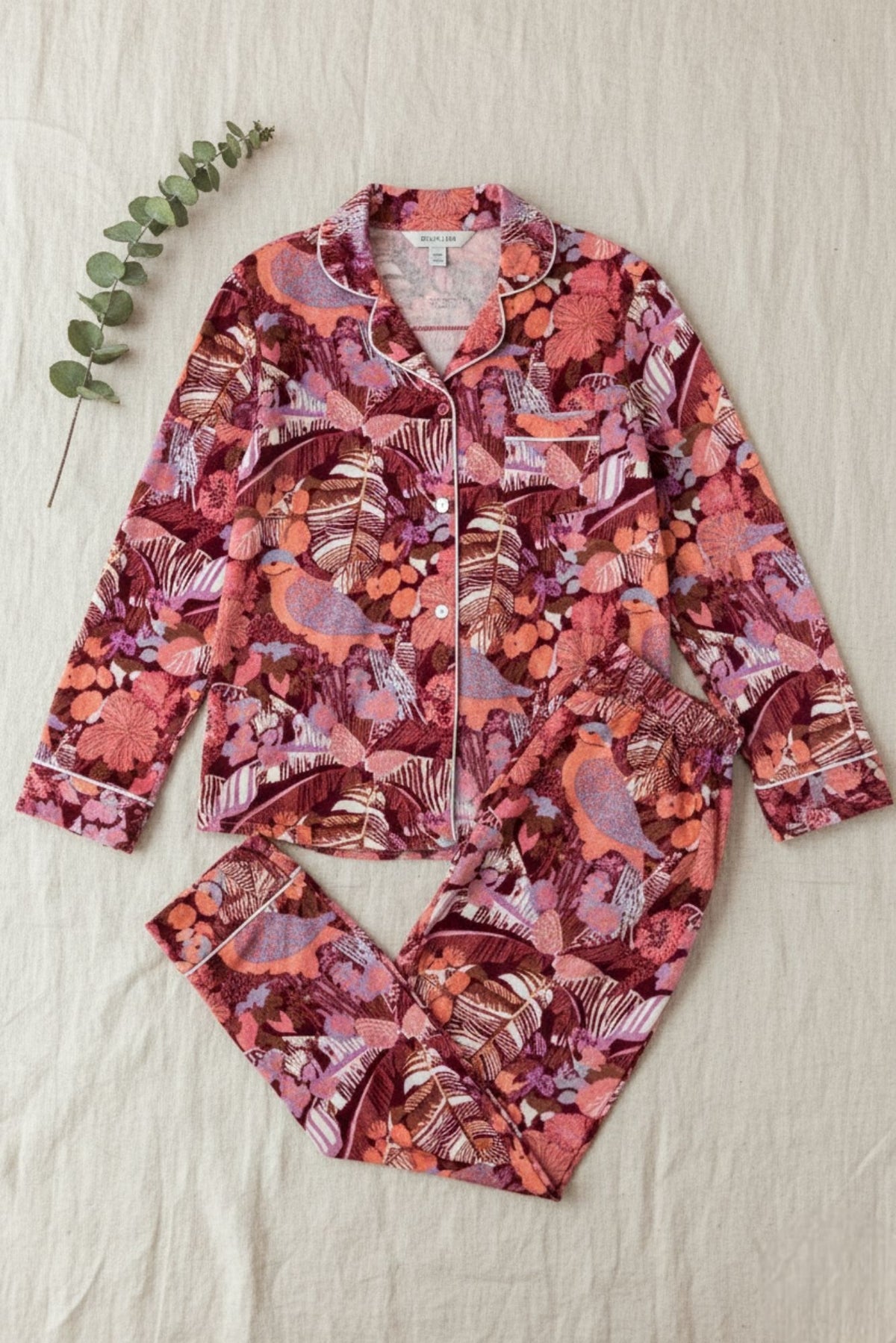 بيجاما شتوي ورود