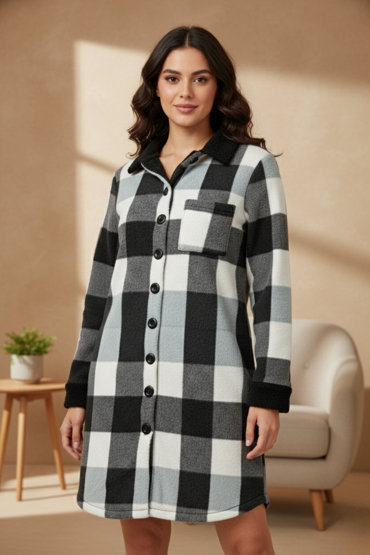 قميص شتوي كاروهات