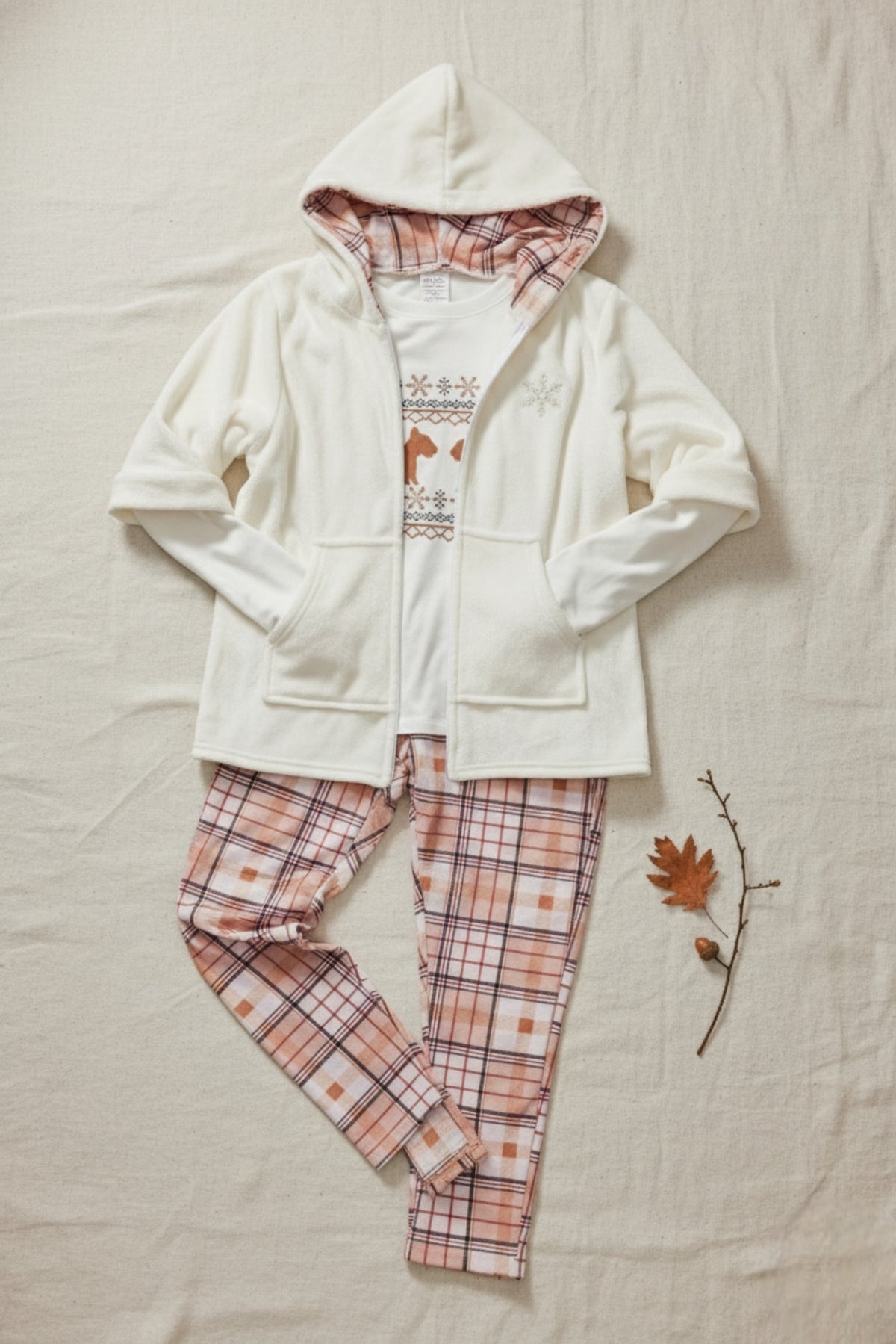 "بيجاما شتوي 3 قطع "دبدوب