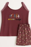 بيجاما شورت "Different is beautiful"