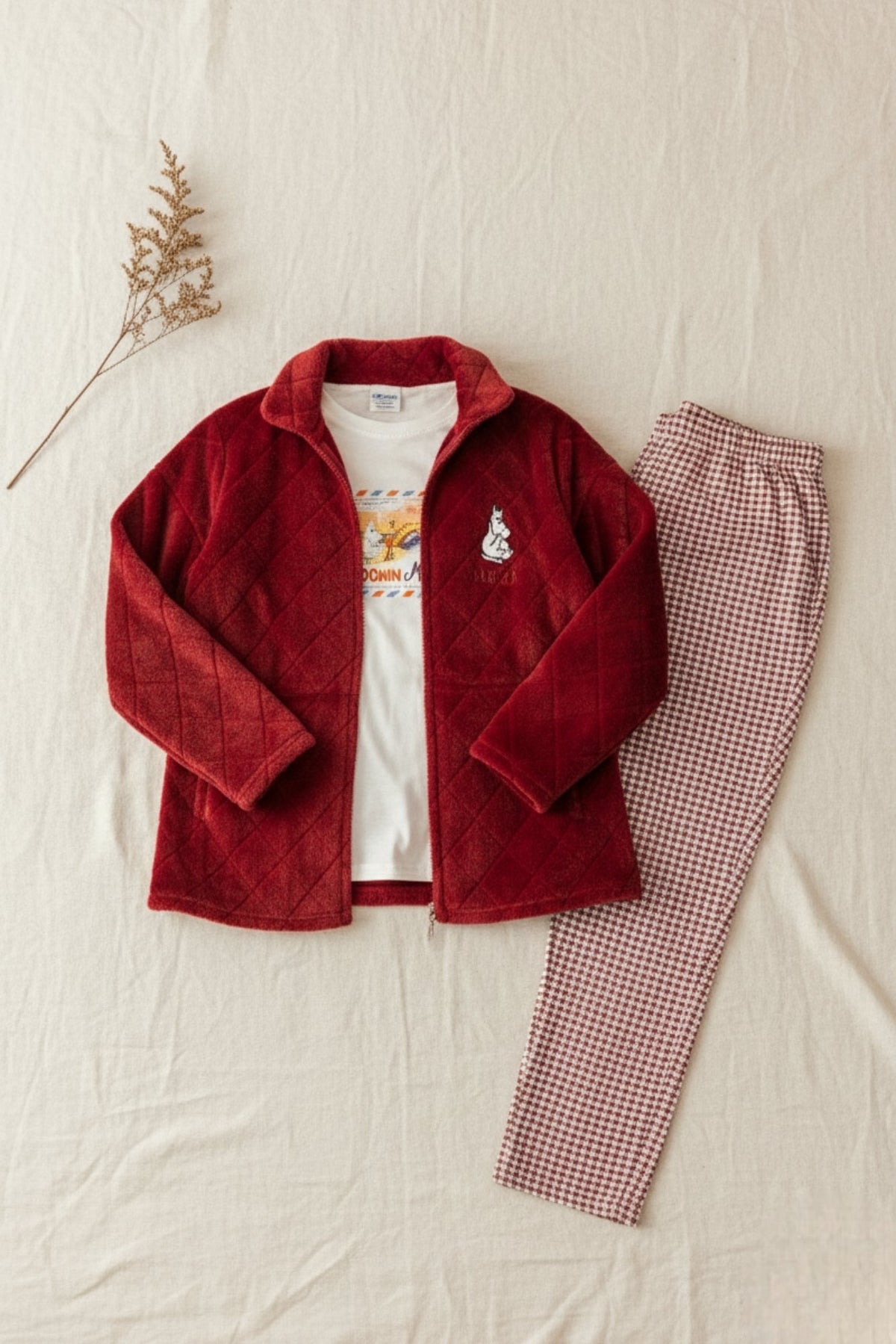 بيجاما شتوي 3 قطع "Moomin Mail"