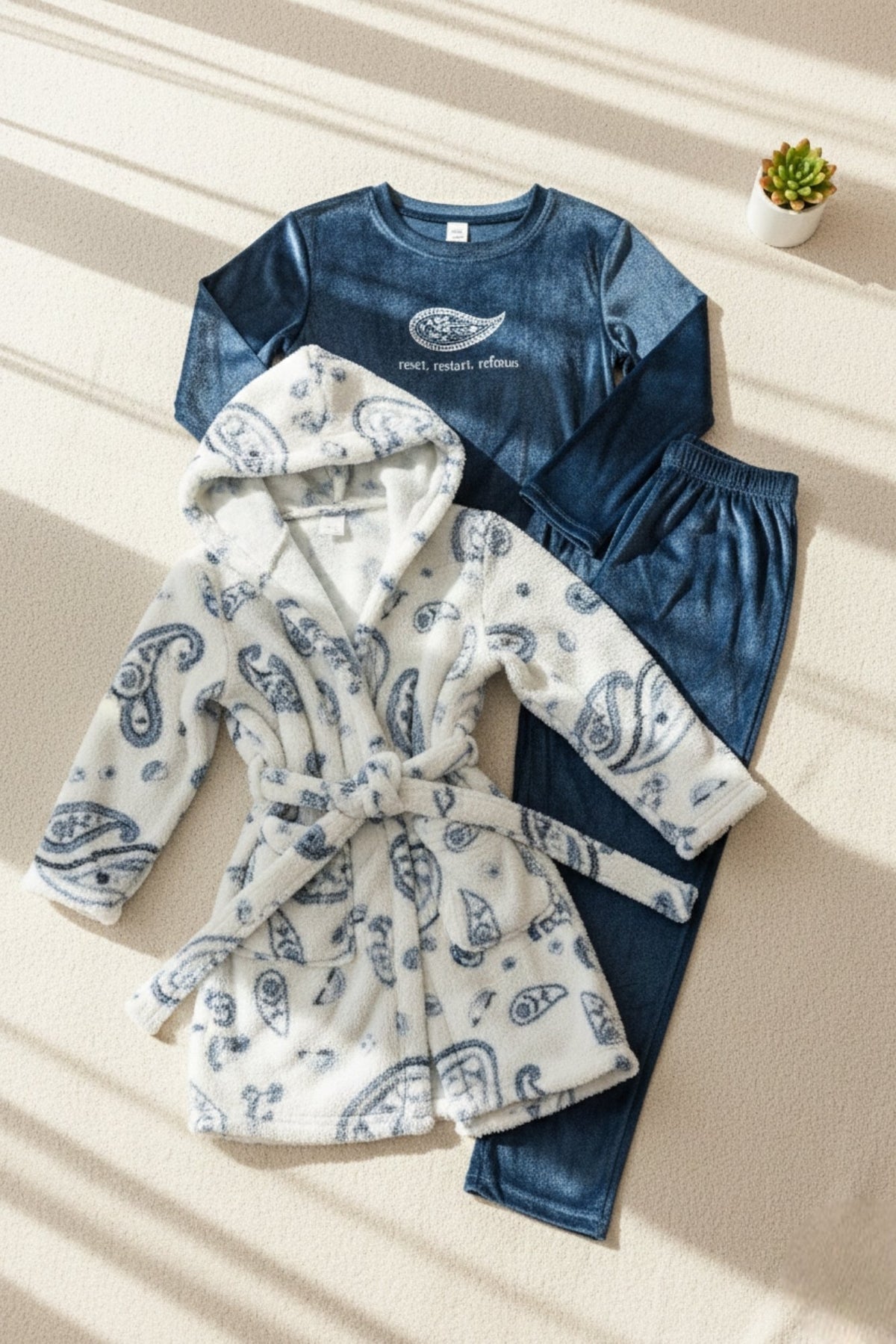 Refocus بيجاما شتوي 3قطع