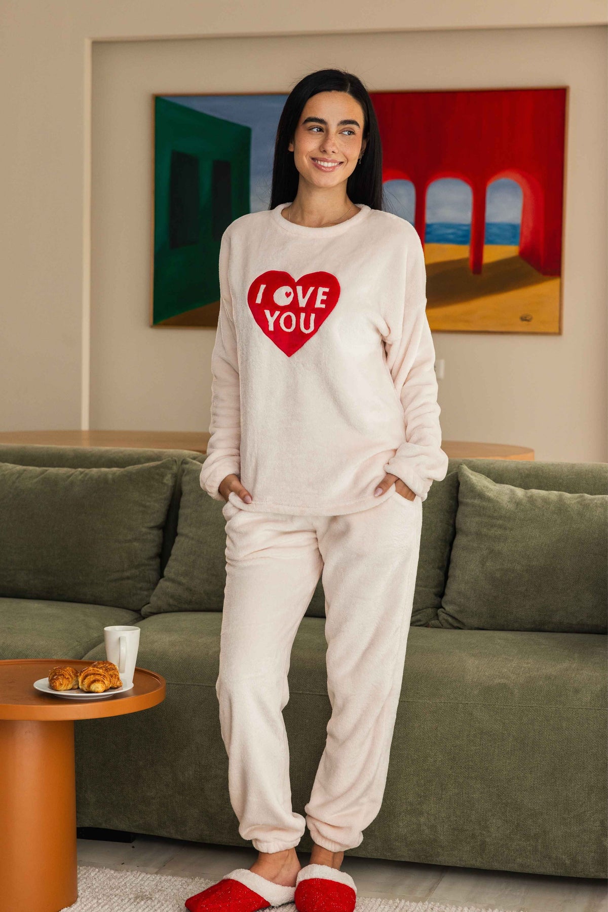 Love بيجاما شتوي