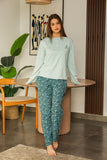 "Maison" long-sleeve pajamas