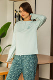 "Maison" long-sleeve pajamas