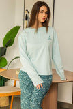 "Maison" long-sleeve pajamas