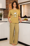 Peanuts short-sleeved pajamas